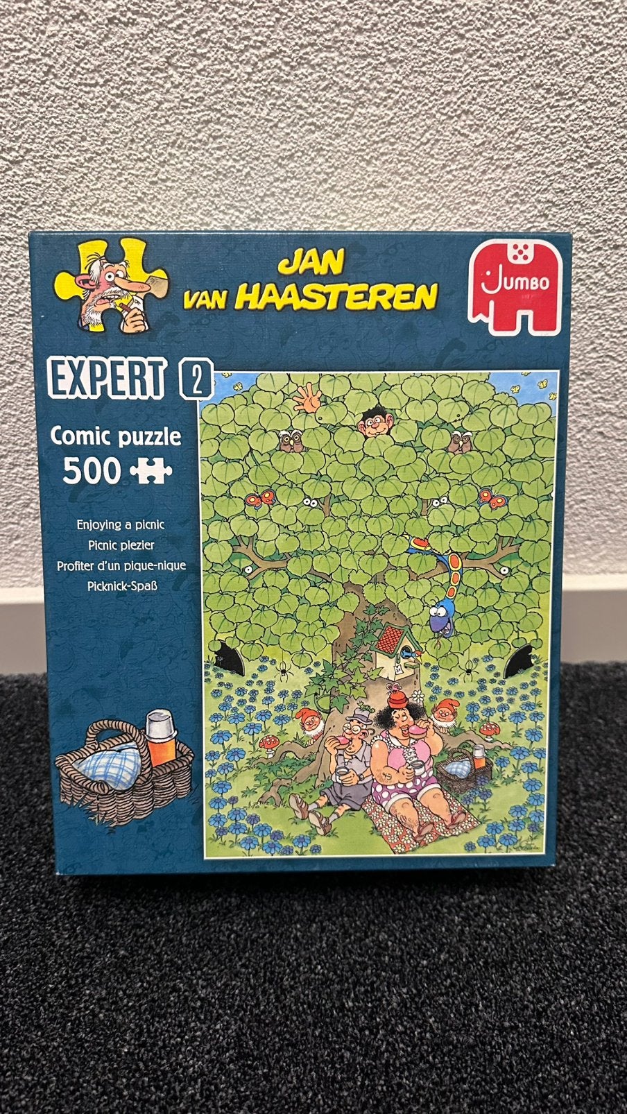 Jan van Haasteren puzzel EXPERT 2 - PICNIC PLEZIER 500 stuks