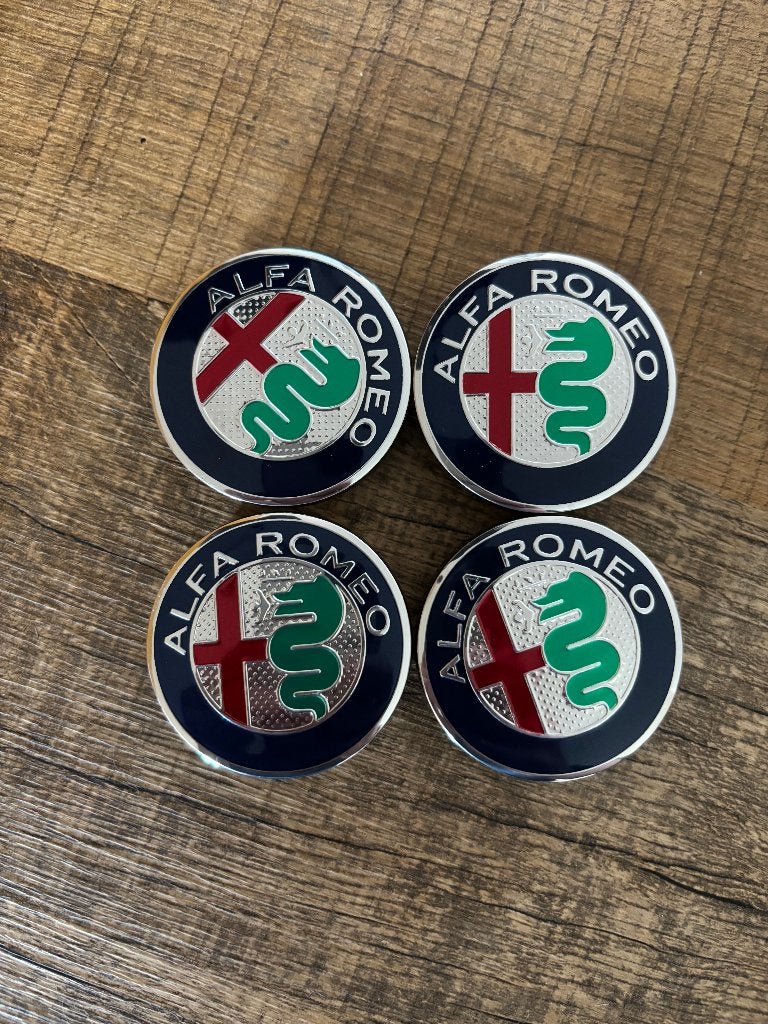Alfa Romeo Naafdoppen Kleur 50mm, Ophalen of Verzenden, Nieuw