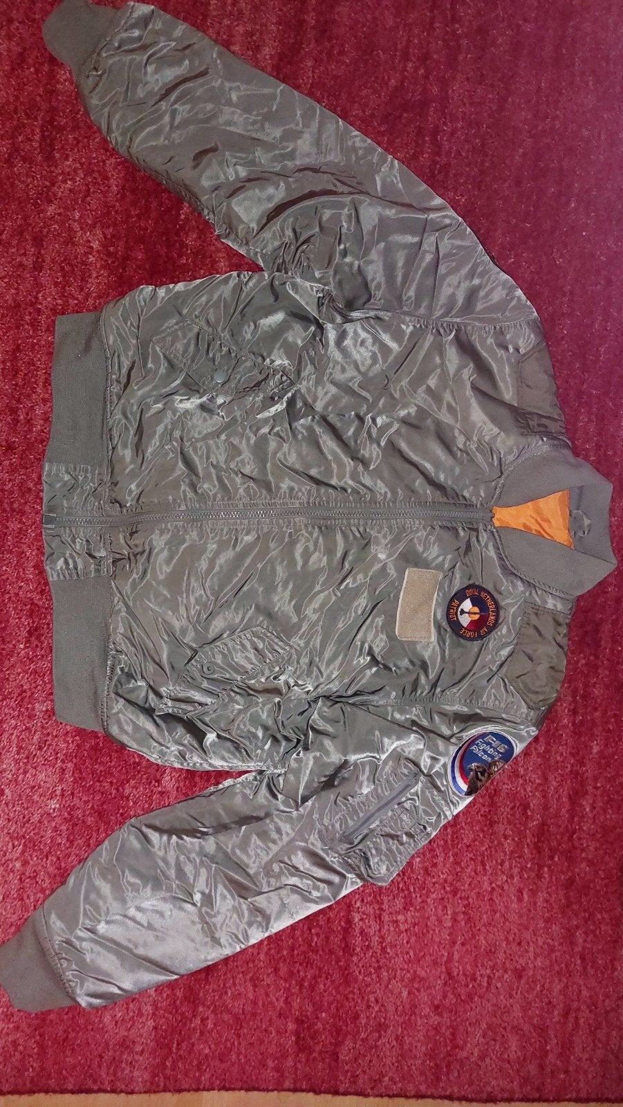 US Flightjacket Ma1 maat XL als nieuw, Kleding | Heren, Ophalen of Verzenden, Zo goed als nieuw, Maat 56/58 (XL)