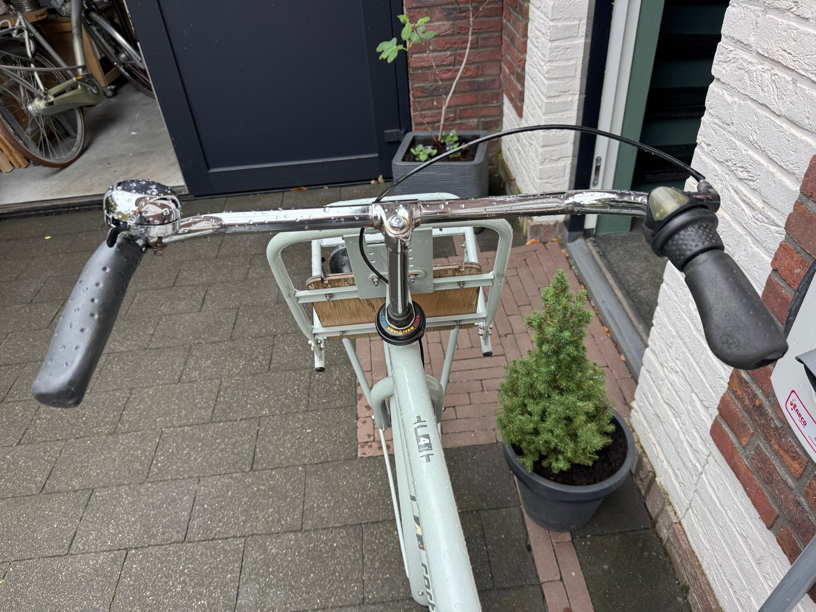 Cortina U4 Transportfiets - Lichtgroen, Terugtraprem, Gebruikt, Versnellingen, 56 cm of meer