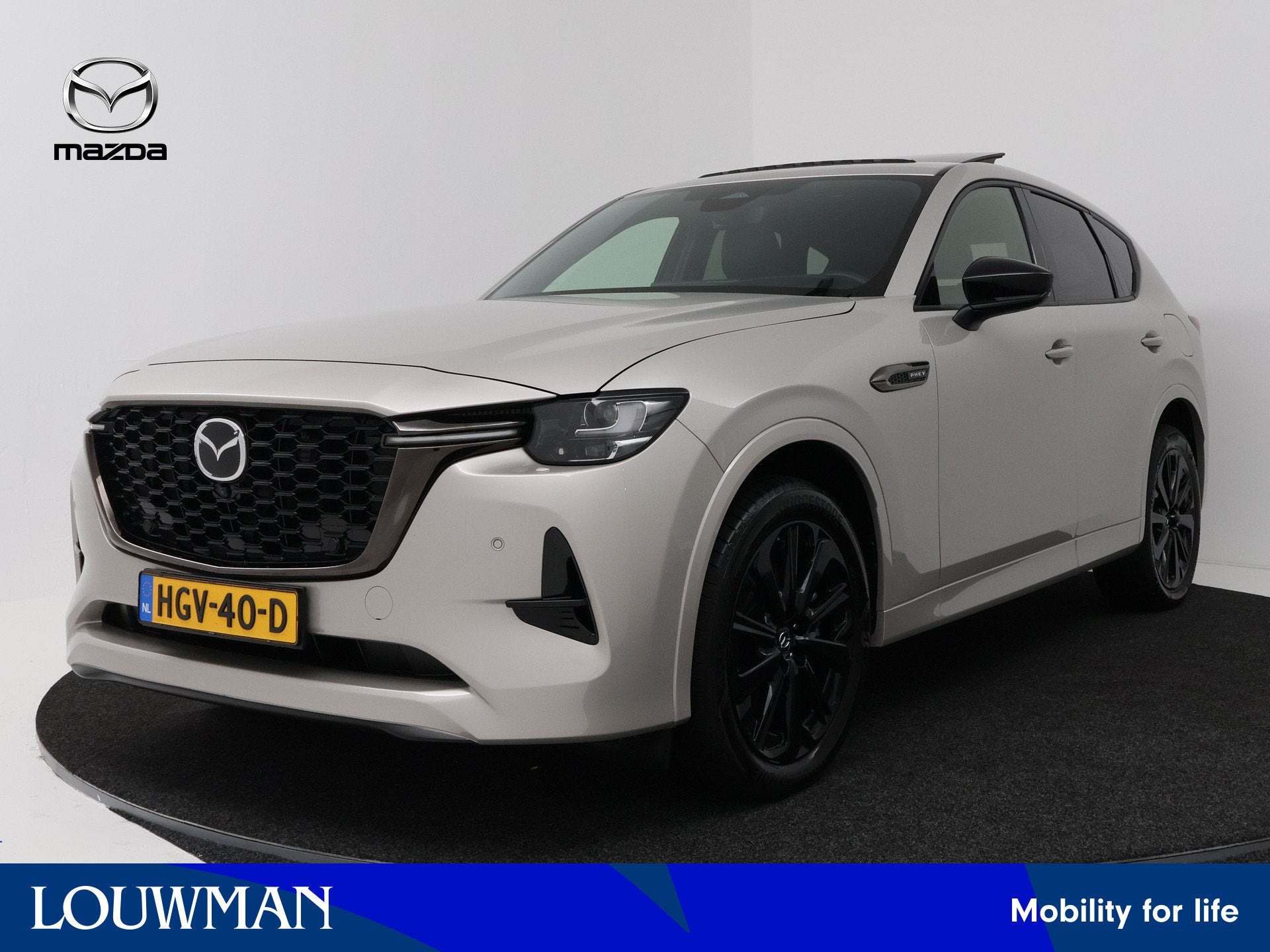 Mazda CX-60 2.5 e-SkyActiv PHEV Homura Plus | PANO | 360 cam