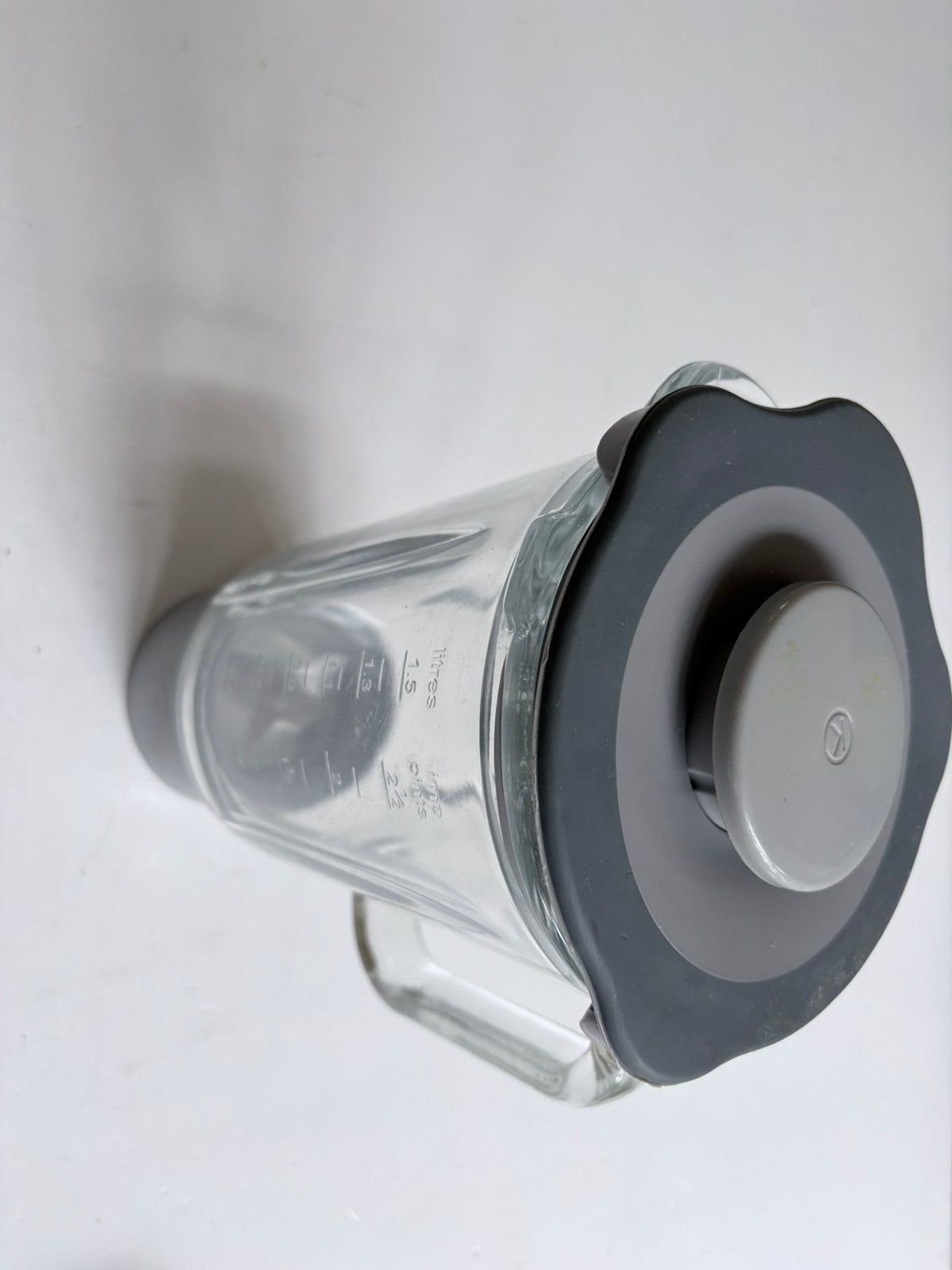 KENWOOD. Glazen blenderkan met deksel en mes - 1.5 liter, Witgoed en Apparatuur, Blenders, Ophalen of Verzenden, Gebruikt, Blender-accessoire