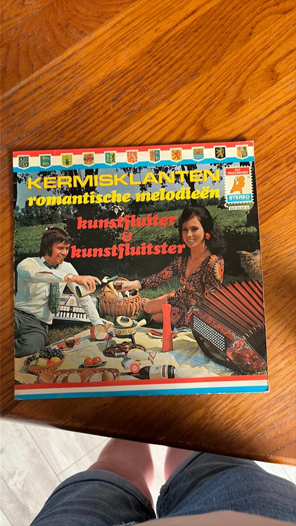 Kermisklanten Romantische Melodieën LP - Vintage Vinyl, Gebruikt, Ophalen of Verzenden, 1970 - 1979, Levenslied of Smartlap
