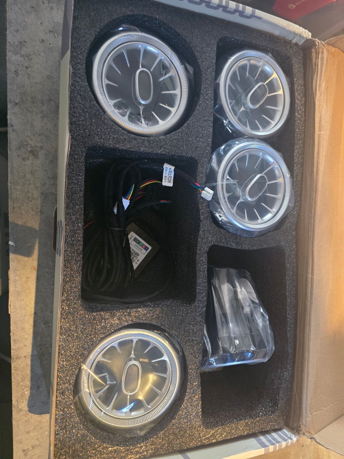 Nieuwe mercedes ventilatie roosters verlichting, Auto-onderdelen, Verlichting, Ophalen of Verzenden, Nieuw