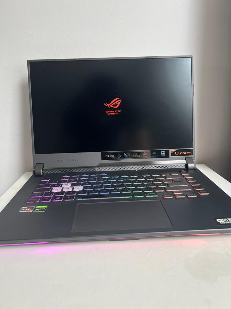 Asus Rog Strix Gaming laptop 512GB SSD 16GB RAM Windows 11, Met videokaart, Ophalen of Verzenden, Zo goed als nieuw, Gaming