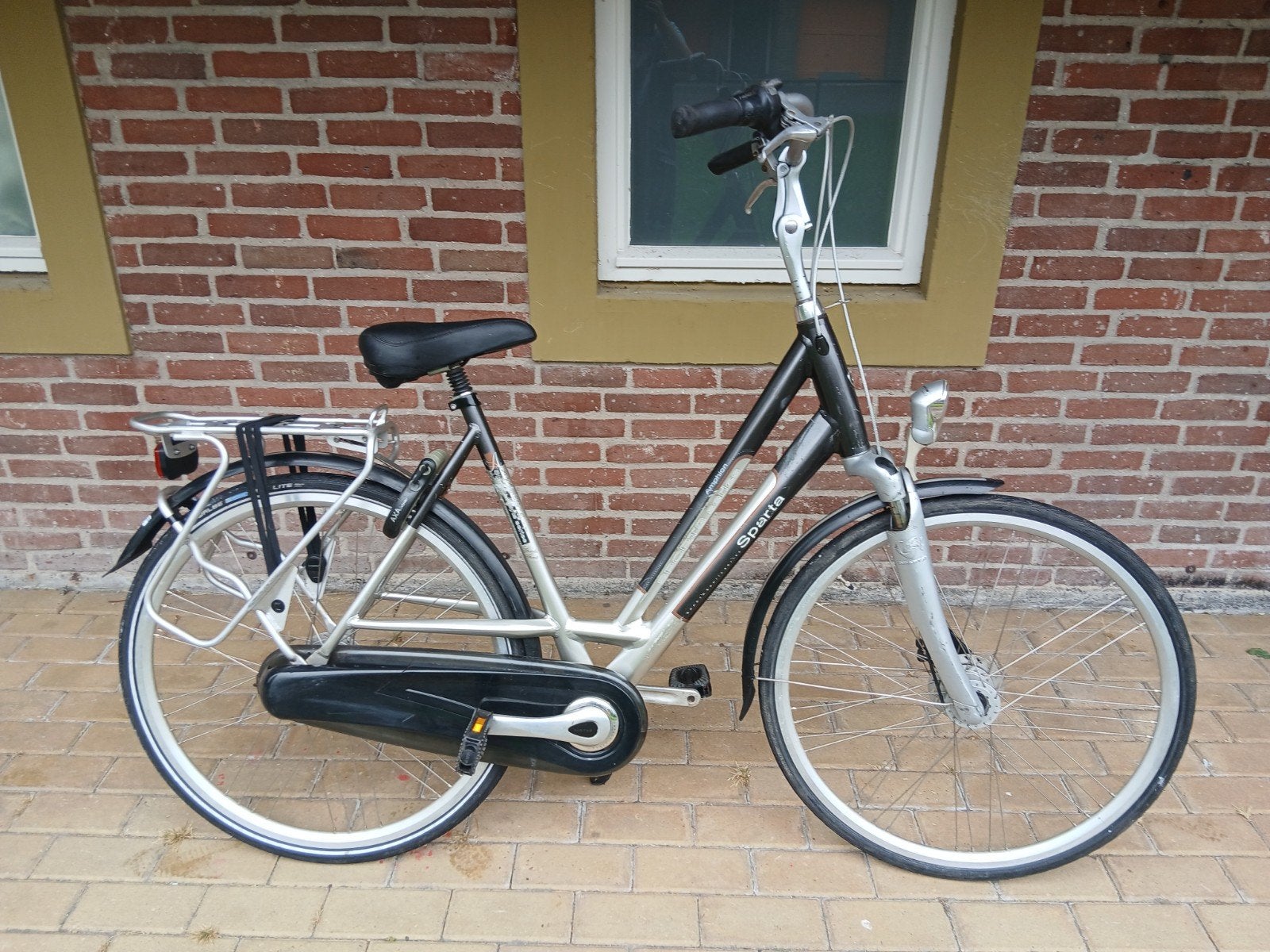 sparta damesfiets, Ophalen, Gebruikt, Sparta, Versnellingen