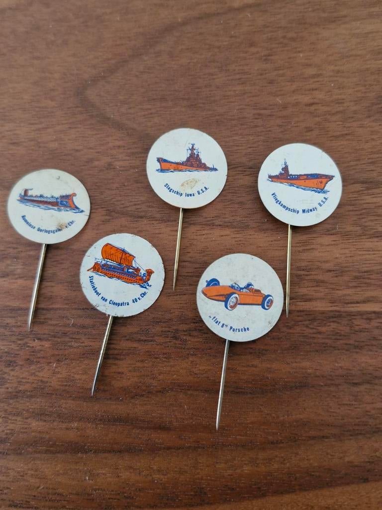 293 Vintage Speldjes - Transport Thema, Ophalen of Verzenden, Gebruikt, Overige onderwerpen
