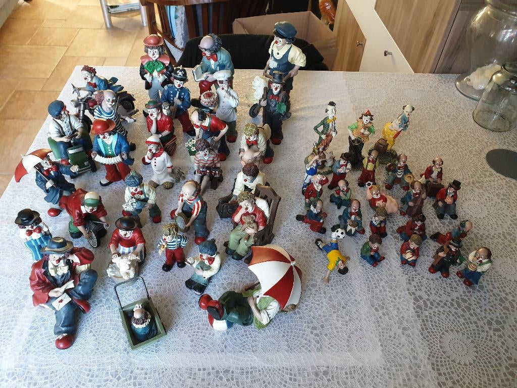 Gilde clowns collectie, Verzamelen, Beelden en Beeldjes, Ophalen of Verzenden, Zo goed als nieuw, Mens