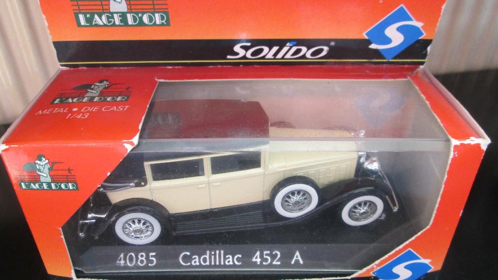 Cadillac 452 A  Solido 1:43, Ophalen of Verzenden, Nieuw, Auto, Solido