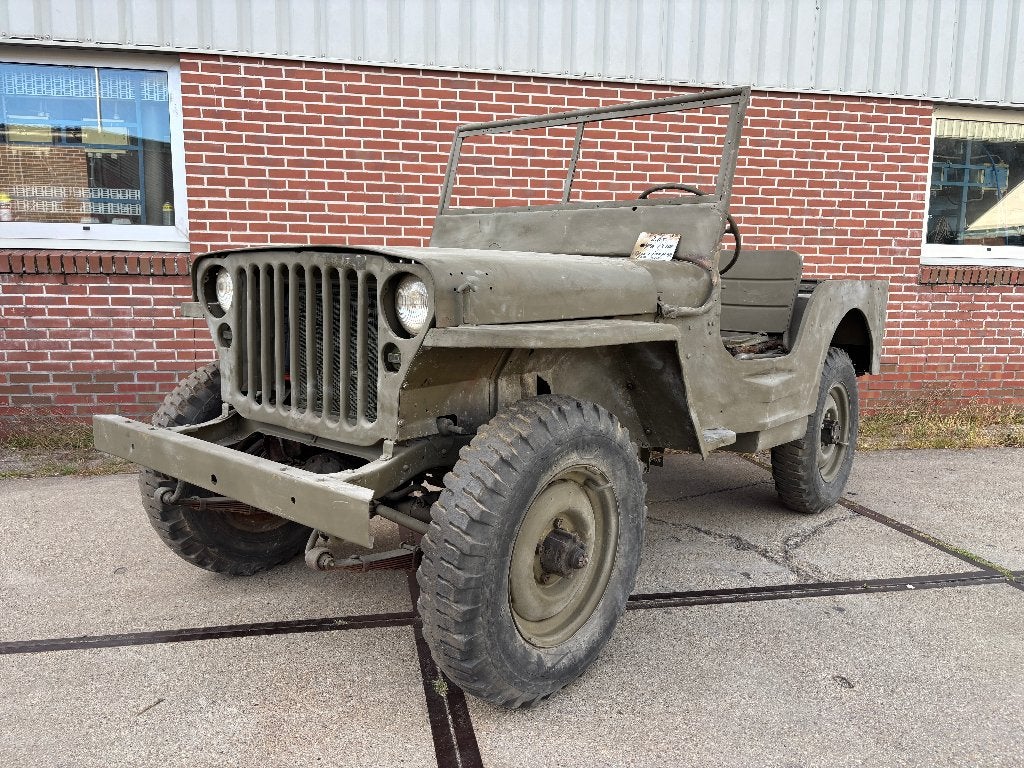 Oorlogsjeep Ford GPW Script VIN GPW 13101 restauratie object, Auto's, 60 pk, Overige kleuren, Handgeschakeld, Vierwielaandrijving