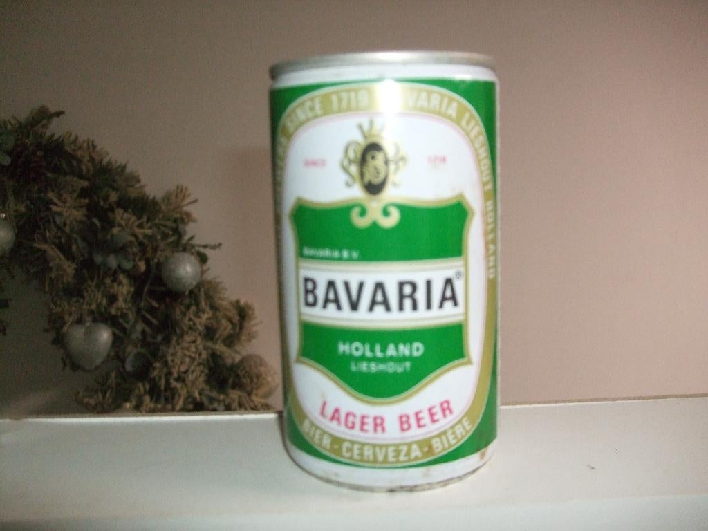 bierblikje bavaria, Ophalen of Verzenden, Zo goed als nieuw, Overige typen, Bavaria