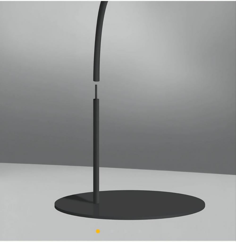 Verlengstuk Foscarini Twiggy (Zwart) – 40 cm | Origineel Des, Huis en Inrichting, Lampen | Vloerlampen, Ophalen of Verzenden, Nieuw