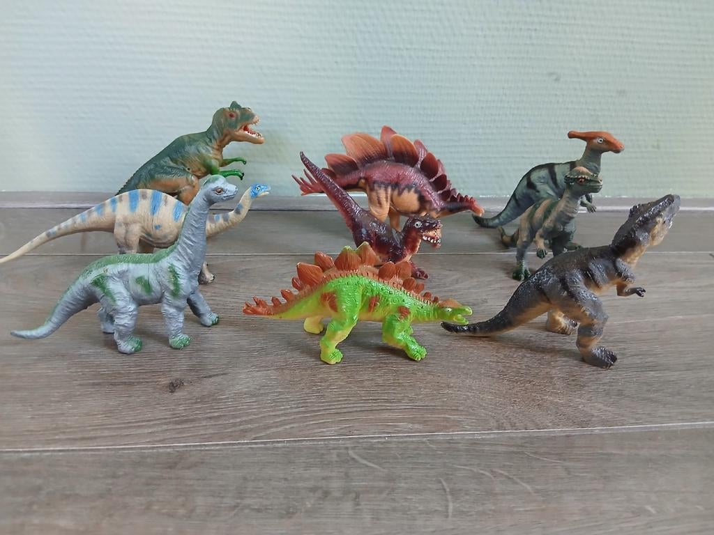 Speelgoed dino's, Kinderen en Baby's, Speelgoed | Actiefiguren, Ophalen of Verzenden, Zo goed als nieuw