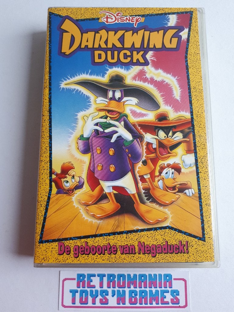 vhs darkwing duck - de geboorte van negaduck!, Alle leeftijden, Verzenden, Zo goed als nieuw