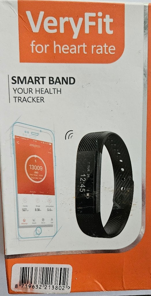 VeryFit smart band, Sieraden, Tassen en Uiterlijk, Zwart, Ophalen of Verzenden, Zo goed als nieuw, VeryFit