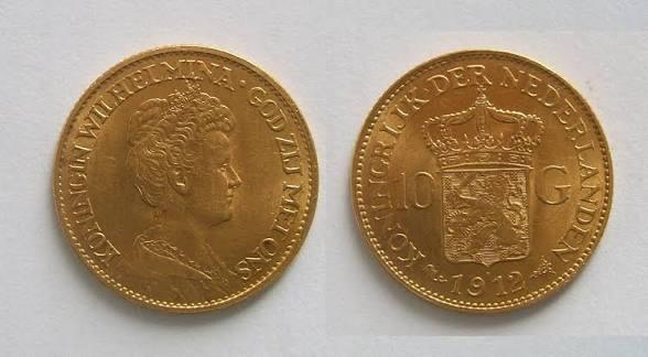 Gezocht gouden tientjes, Postzegels en Munten, Munten | Nederland, Ophalen of Verzenden, Koningin Wilhelmina, 10 gulden