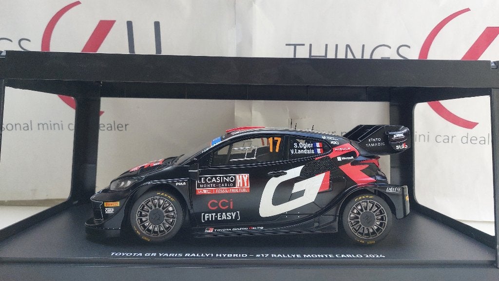 Ixo 1:18 Toyota GR Yaris Rally1 Hybrid #17 Rally Monte Carlo, Ophalen of Verzenden, Nieuw, Auto, Overige merken