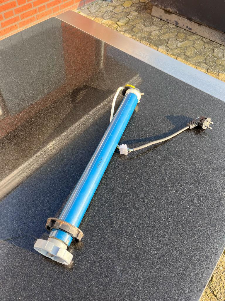 Buismotor, SOMFY GEMINI MARINER, JUPITER BECKER, Doe-het-zelf en Verbouw, Rolluiken, Gebruikt, Minder dan 100 cm, Minder dan 100 cm