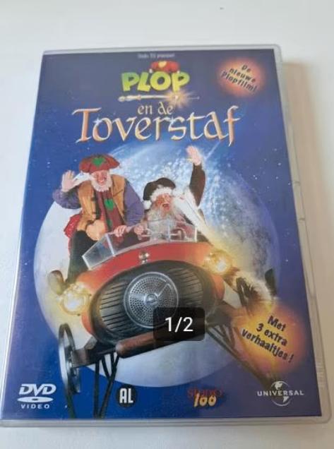 DVD - Kabouter Plop En De Toverstaf, Cd's en Dvd's, Dvd's | Kinderen en Jeugd, Gebruikt, Alle leeftijden, Ophalen of Verzenden