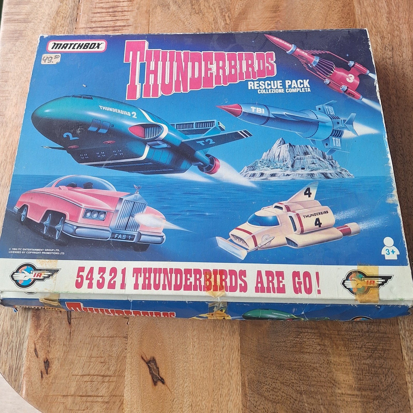 Matchbox Thunderbirds Rescue Pack Complete Collectie, Kinderen en Baby's, Speelgoed | Actiefiguren, Ophalen of Verzenden, Gebruikt