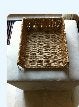 Brieven opbrg bak riet L 35 cm br 29 cm, Mand, Ophalen of Verzenden, Zo goed als nieuw, Riet