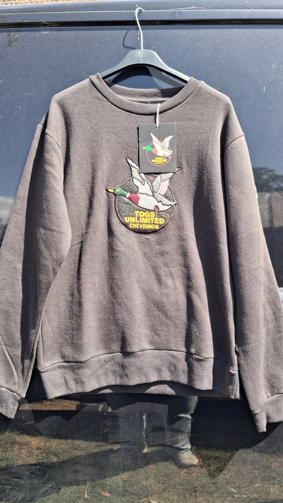 Chevignon Togs Unlimited Sweatshirt Zwart Maat L, Maat 52/54 (L), Chevignon, Zwart, Nieuw