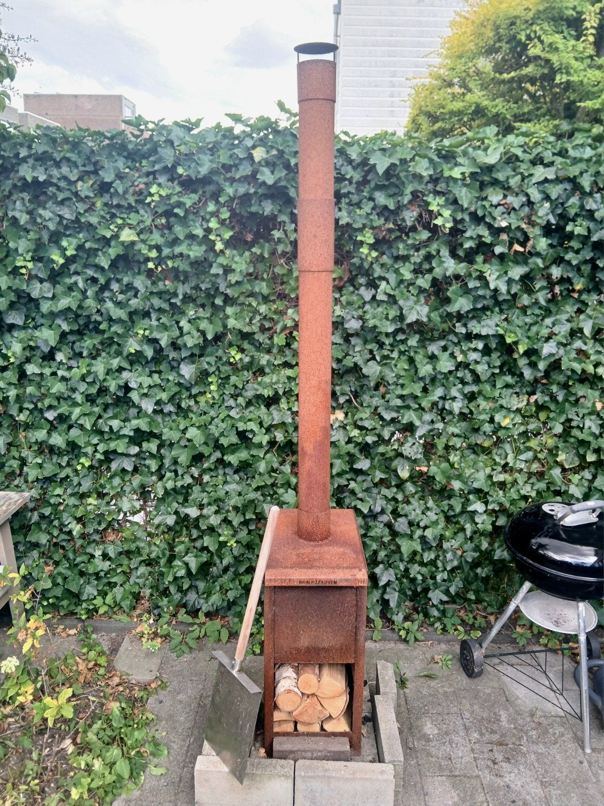 Pizza oven compleet, inclusief alle accessoires., Ophalen, Gebruikt