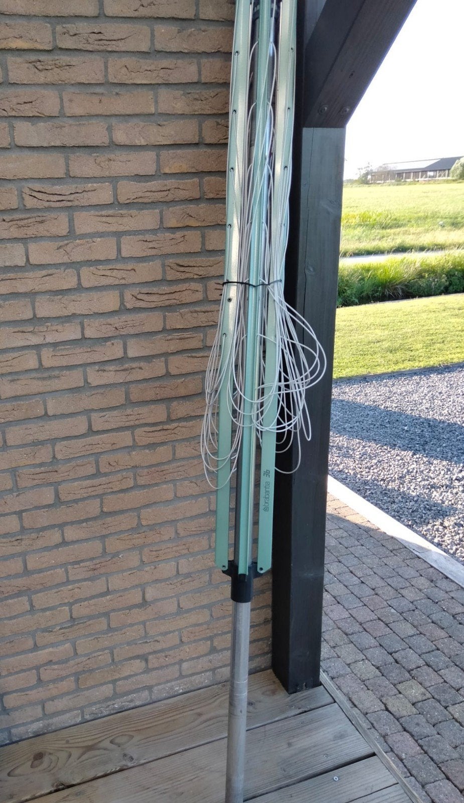 Brabantia Droogmolen 36 meter Inklapbaar, Tuin en Terras, Droogmolens en Wasrekken, Ophalen of Verzenden, Zo goed als nieuw, Droogmolen
