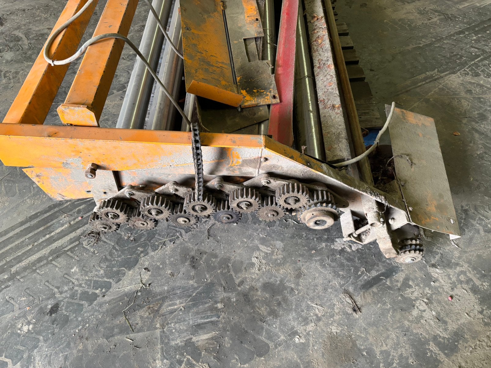 Te koop gebruikt rollenbed afkomstig van Miedema Disco, Zakelijke goederen, Agrarisch | Onderdelen | Banden, Velgen en Assen, Ophalen