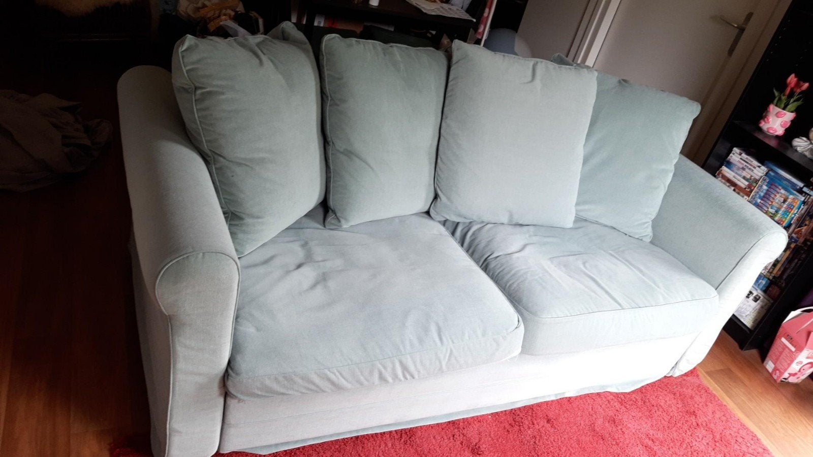 Goede Ikea Grönlid slaapbank inclusief matras, Huis en Inrichting, Ophalen, 150 tot 200 cm, Tweepersoons, 75 tot 100 cm