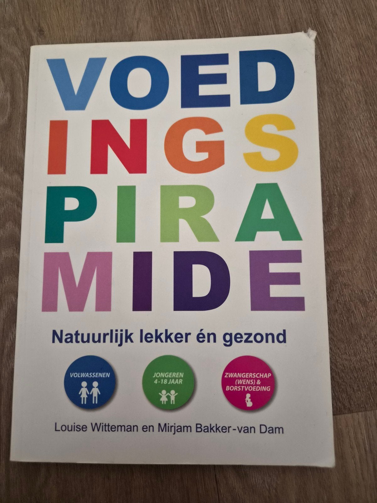 Voedingspiramide: Natuurlijk lekker én gezond, Ophalen of Verzenden, Zo goed als nieuw, Dieet en Voeding, Louise Witteman en Mirjam Bakker