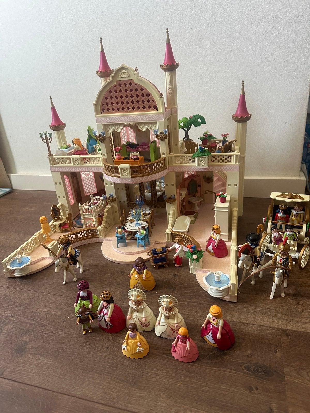 Playmobil prinsessen kasteel, Kinderen en Baby's, Speelgoed | Poppenhuizen, Ophalen of Verzenden, Zo goed als nieuw, Toebehoren