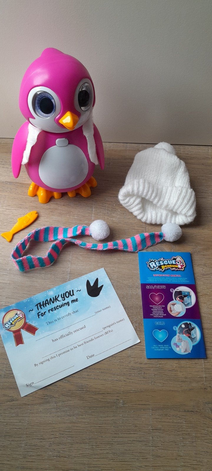 Little Live Pets Pinguïn met accessoires, Kinderen en Baby's, Speelgoed | Overig, Ophalen, Zo goed als nieuw, Jongen of Meisje