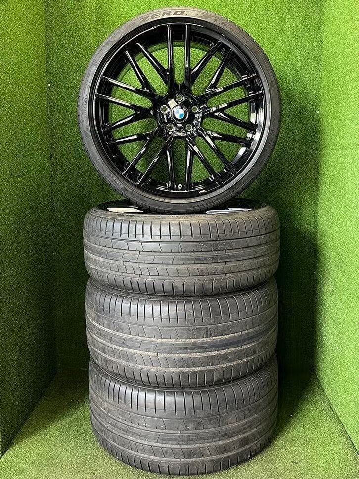 Originele 21 inch BMW 650M velgen banden G30 G31 G11 G12 G14, Banden en Velgen, Germany, Info@bmw.com, BMW