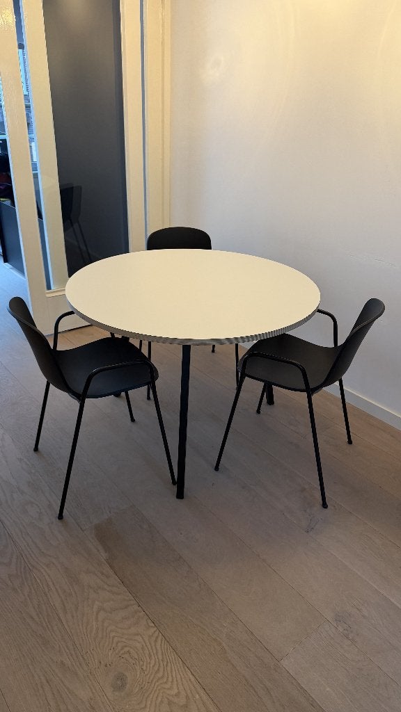 Hay Loop Stand Table Round Eettafel, Ophalen, Gebruikt, 100 tot 150 cm, 50 tot 100 cm