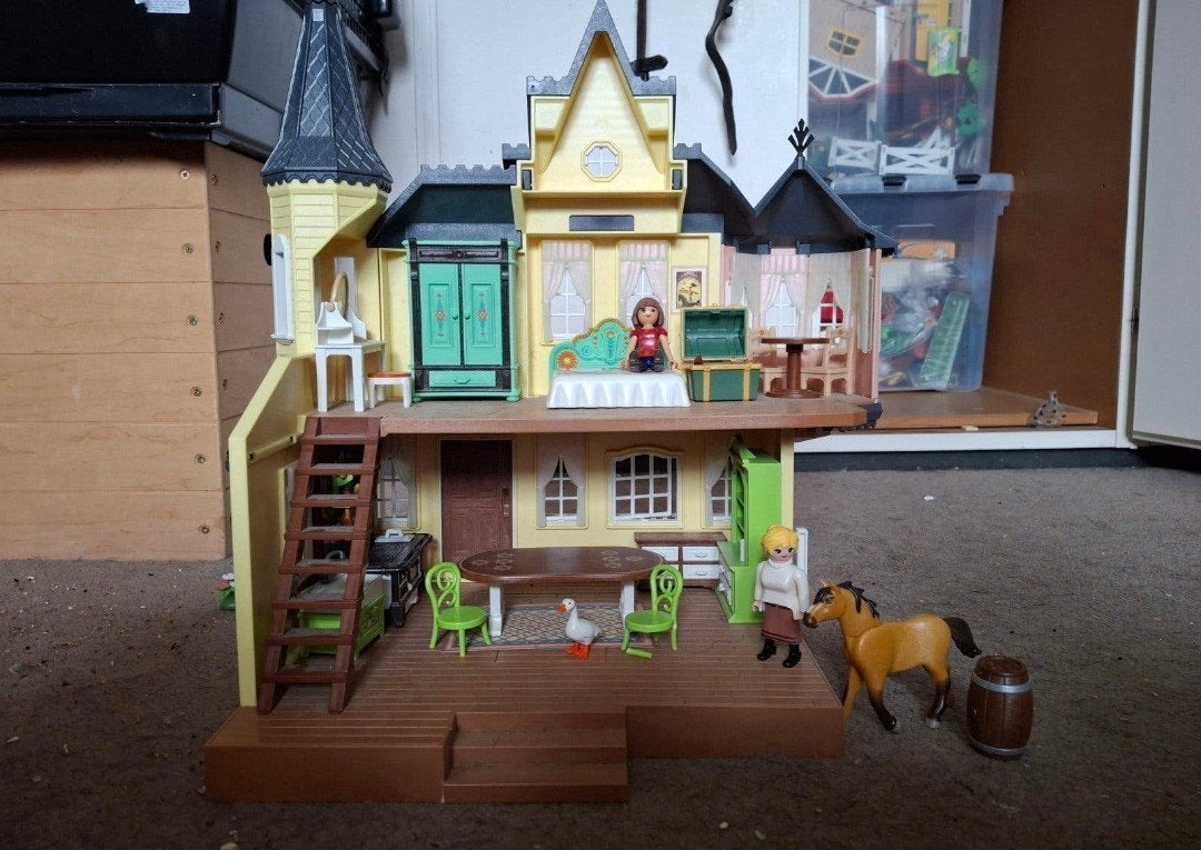 playmobiel spirit lucky's huis compleet. 9475, Ophalen, Nieuw