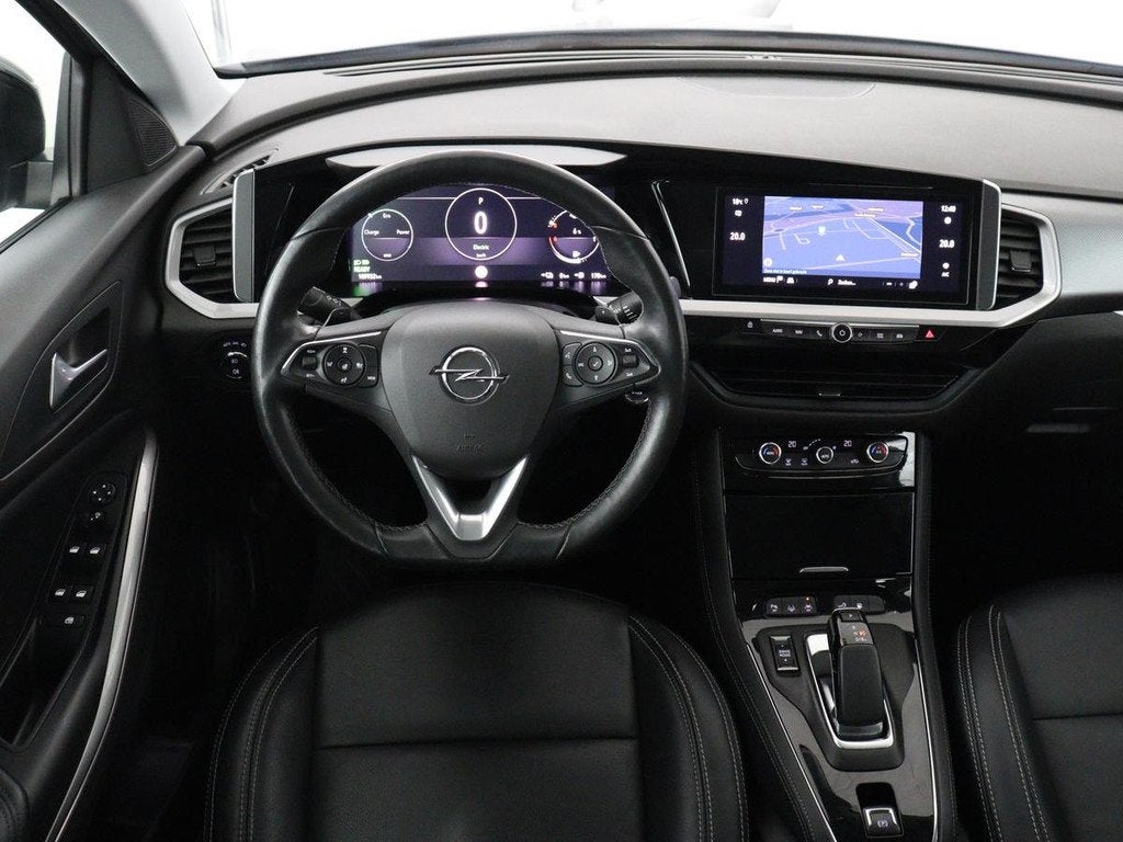 Opel Grandland X 1.6 Turbo Hybrid Elegance | SOH 96% | Leder, Auto's, Opel, 228 pk, Euro 6, 4 cilinders, Hybride Elektrisch/Benzine