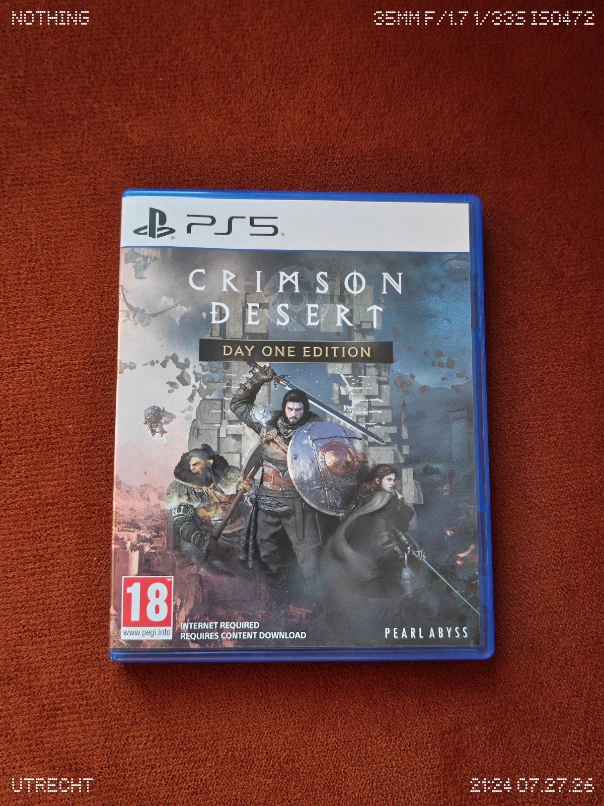 Crimson Desert Day One Edition PS5 - Nieuwstaat, Ophalen of Verzenden, Zo goed als nieuw