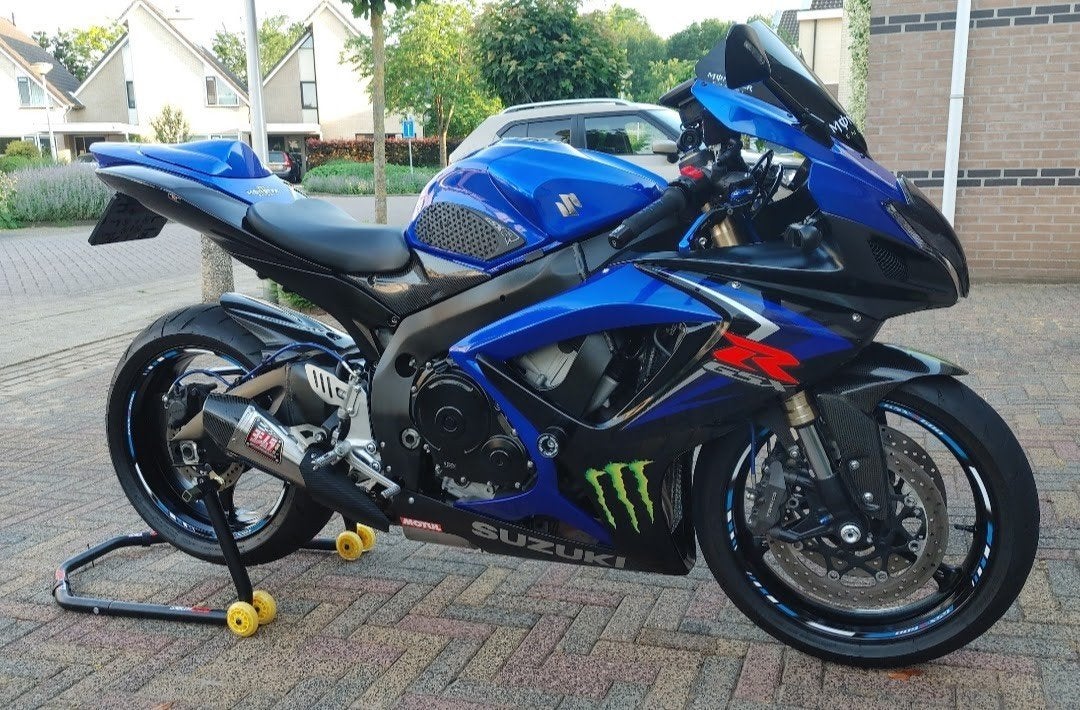 Suzuki GSX-R 600 K7   A rijbewijs!, Sportuitlaat, 4 cilinders, Motorrijbewijs A, Gebruikt