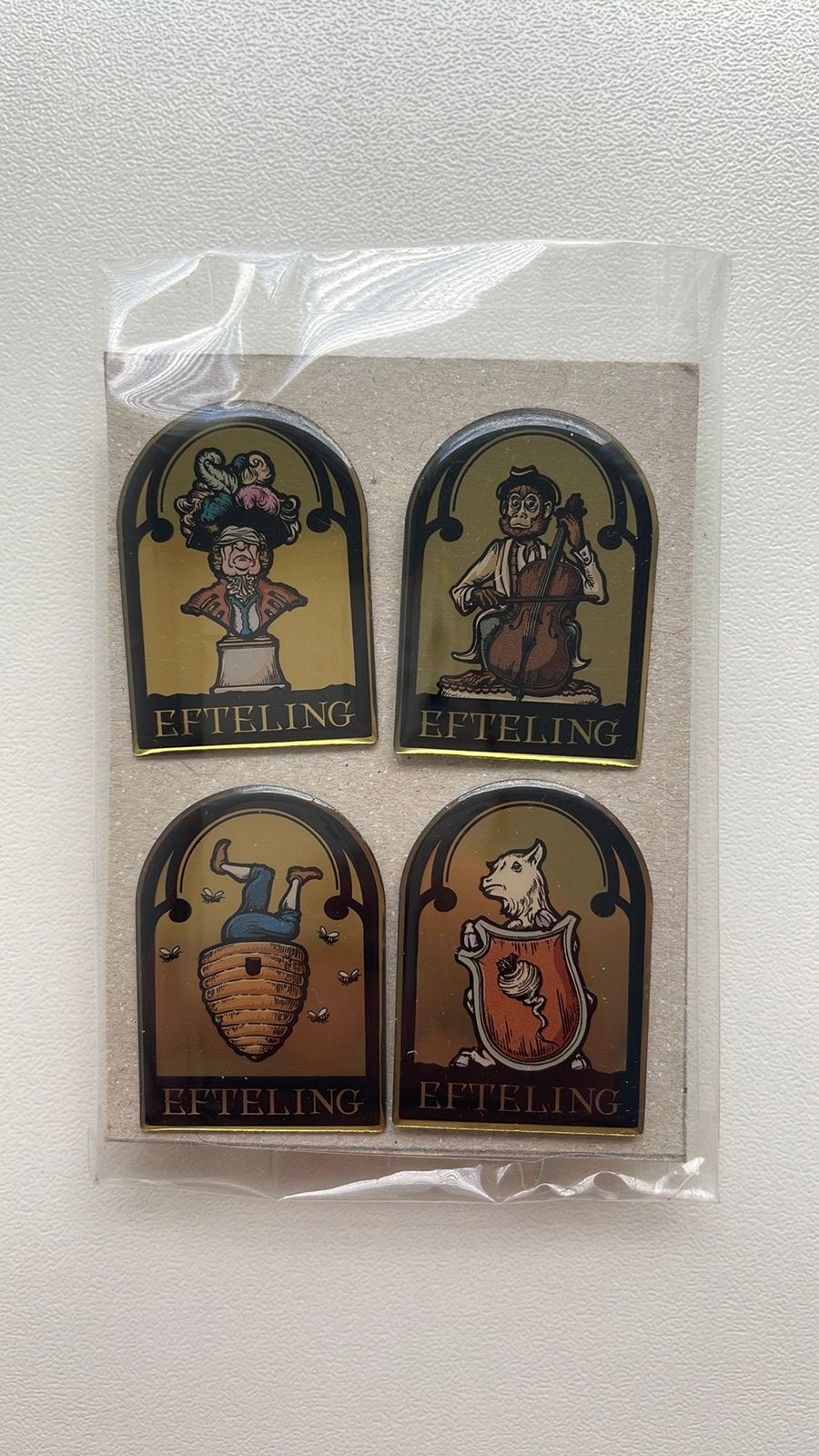 Efteling Smidje serie 9 2025 compleet, Verzamelen, Efteling, Ophalen of Verzenden, Nieuw, Button of Speldje