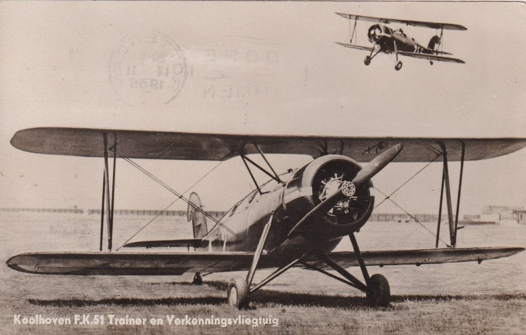 Luchtvaart, Vliegtuigen, 1939., Verzenden, 1920 tot 1940, Gelopen, Voertuig