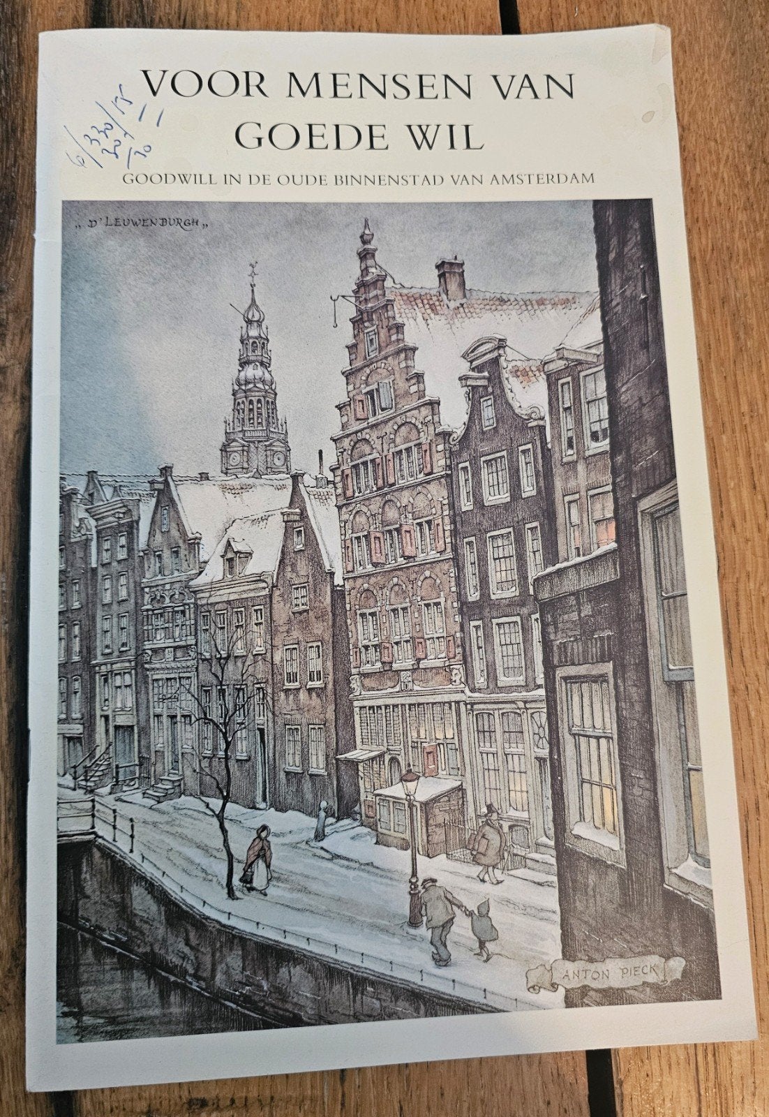 Anton Pieck Voor mensen van goede wil 1980, Ophalen of Verzenden, Gelezen