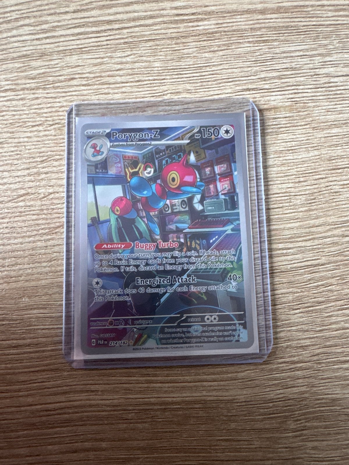 Porygon-Z 214/182 Pokémon kaart, Ophalen of Verzenden, Zo goed als nieuw, Losse kaart
