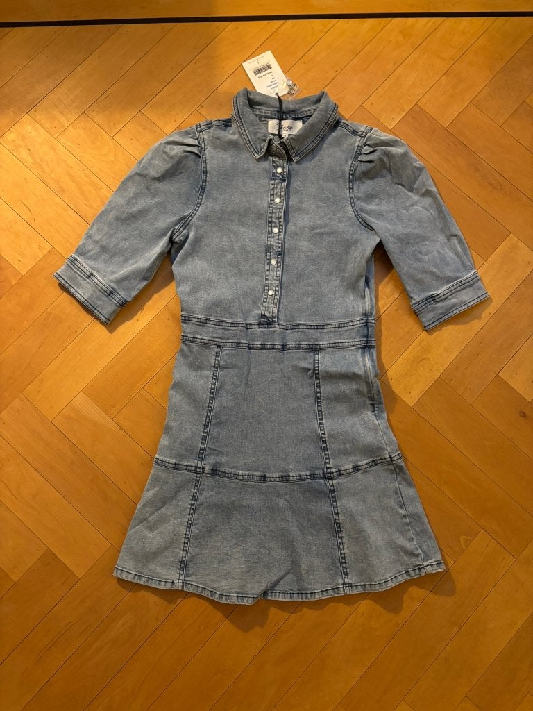Denim jurk jacky luxury - als nieuw! Kort model 16y!, Meisje, Jacky Luxury, Ophalen of Verzenden, Zo goed als nieuw