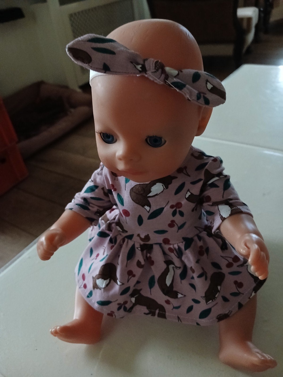 2 delig vossen set baby born pop 36/38, Ophalen of Verzenden, Nieuw, Babypop