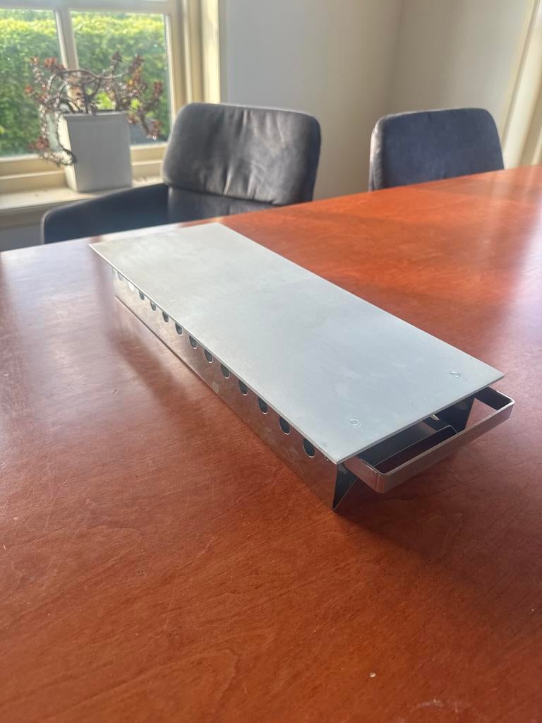 Hendi schotelwarmer rvs 18/10, Ophalen of Verzenden, Zo goed als nieuw