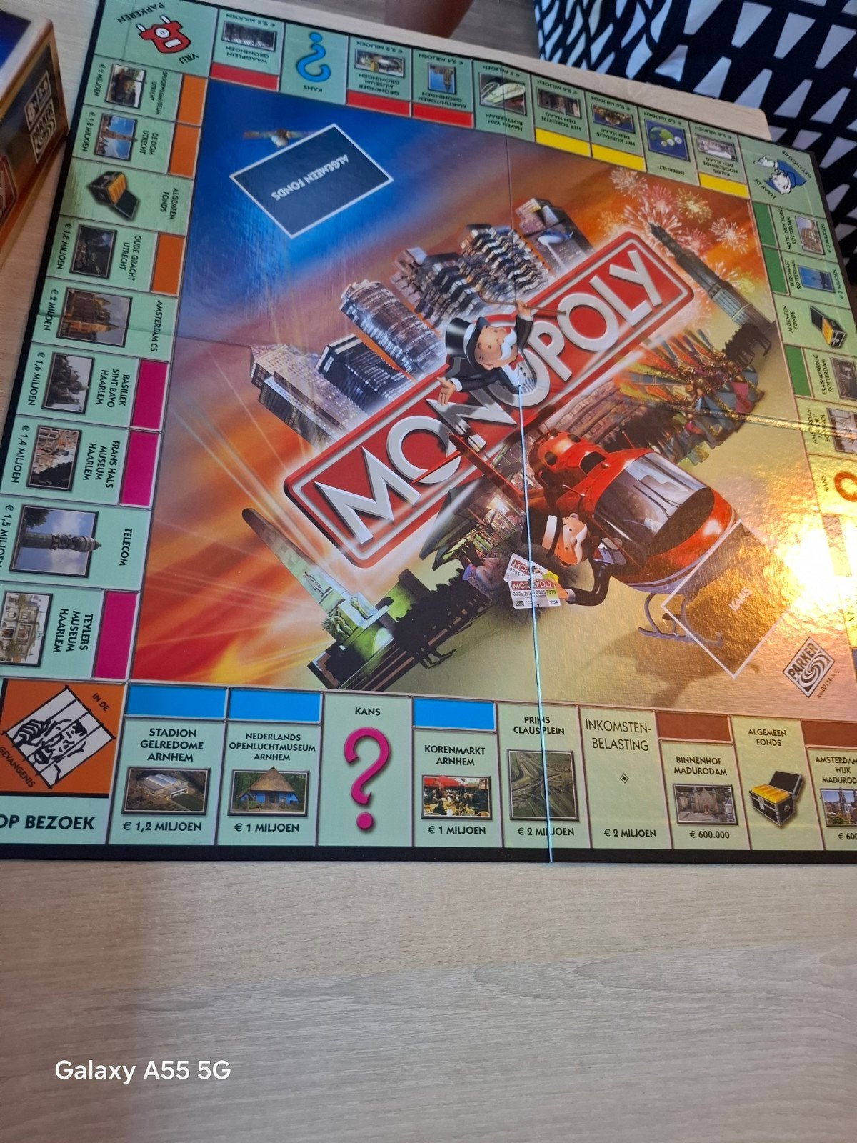 Monopoly: Van Dam tot Dom editie (met bankpasjes), Parker, Ophalen of Verzenden, Zo goed als nieuw, Consumercare@hasbro.co.uk