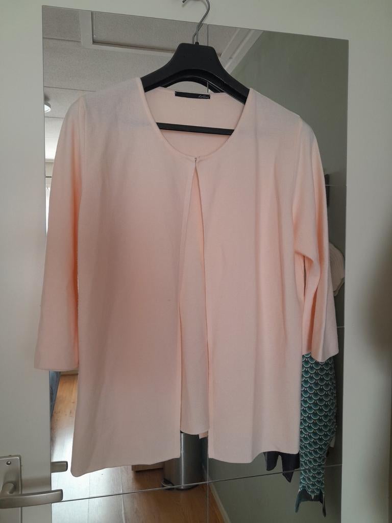 LeComte damesvest pastel oranje 44, Kleding | Dames, Maat 42/44 (L), Oranje, Ophalen of Verzenden, Lecomte