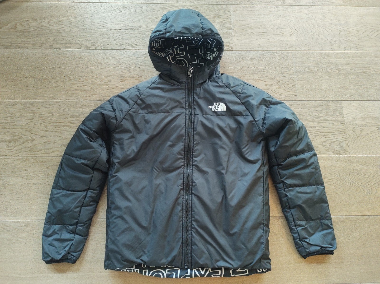 The North Face jas omkeerbaar, Kinderen en Baby's, Ophalen, The North Face, Jongen of Meisje, Zo goed als nieuw