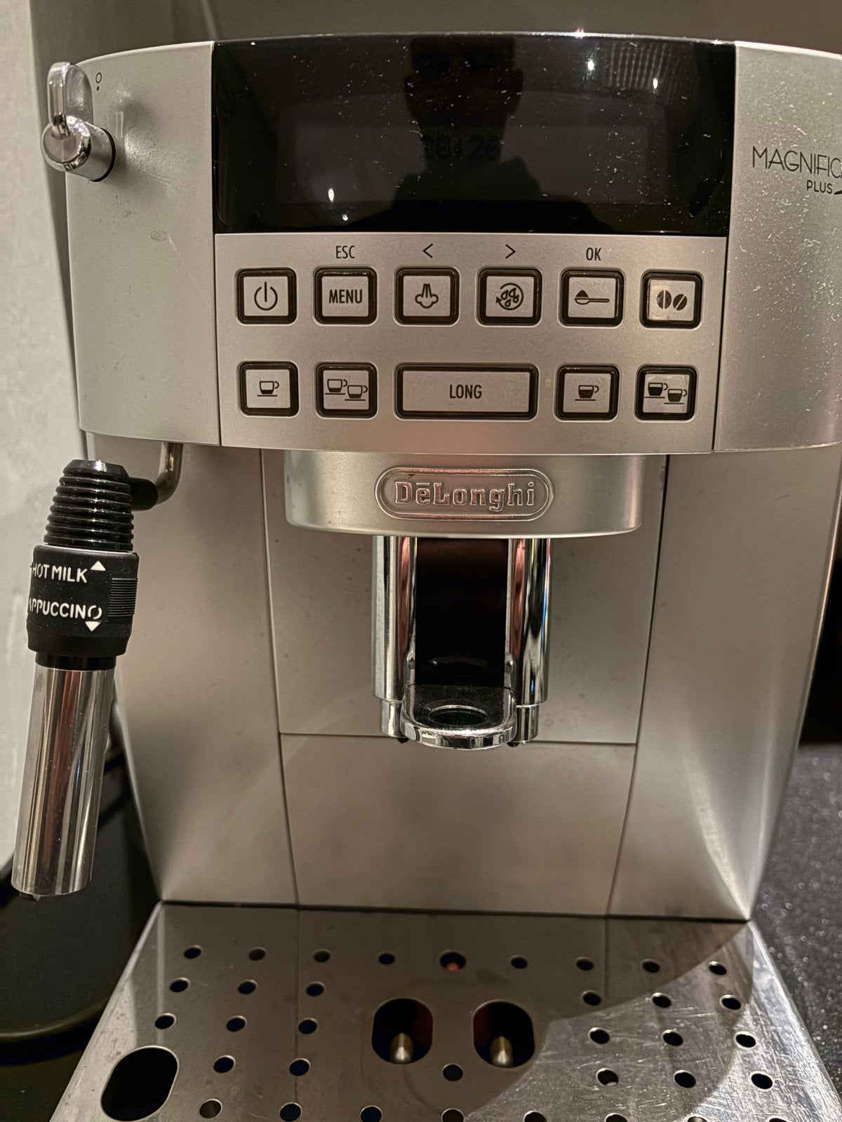 DeLonghi Magnifica S Plus - Koffie werkt, stoompijpje niet, Koffiemachine, Koffiebonen, Niet werkend, Ophalen